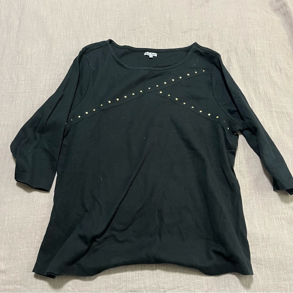 Bundle Assorted Women's Plus Size Tops Size Xl Or… - image 5